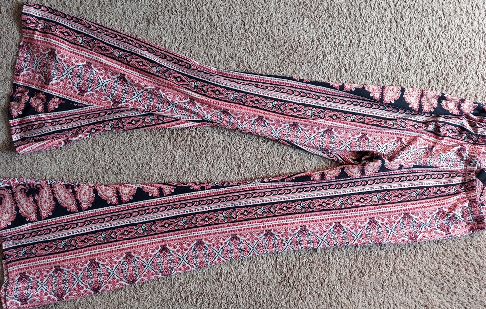 Flare stretch pants